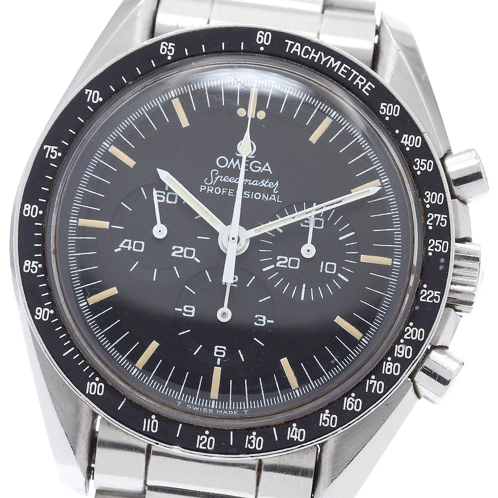 オメガ OMEGA ST145022 スピードマスター プロフェッショナル Cal.861 下がりR 手巻き メンズ _904272【中古】
