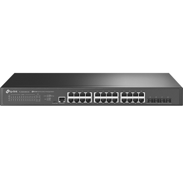 TL-SG3428X-M2(UN) JetStream 24ポート 2.5ギガビット L2+ マネージドスイッチ (10GE SFP+スロット×4搭載) メーカー直送