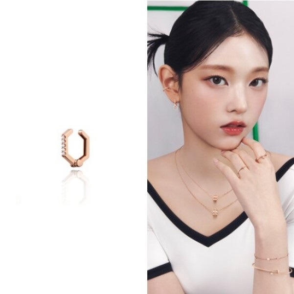 NewJeans 14金ゴールドイヤーカフU0156 16,505円