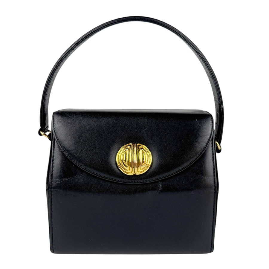 ジバンシィ GIVENCHY ハンドバッグ レザー ブラック レディース z3725