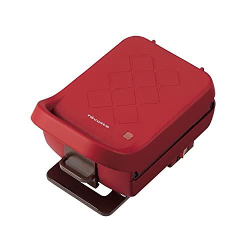 色：マットレッド レコルト プレスサンドメーカー プラッド ホットサンド マットレッド RPS-2（
