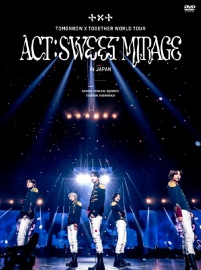 TOMORROW X TOGETHER WORLD TOUR ACT : SWEET MIRAGE IN JAPAN 初回限定盤 (3DVD) 新品未開封