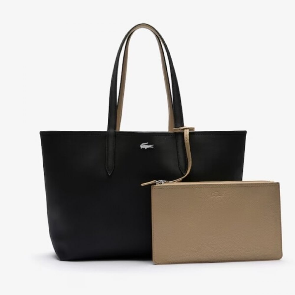 ラコステ アンナ 横型 ラージ ショルダーバッグ CW NF2142A55G A91