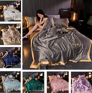 韓国ファッション 布団 軽量 洗える シングル ダブル 掛け布団 枕カバー すぐに使える