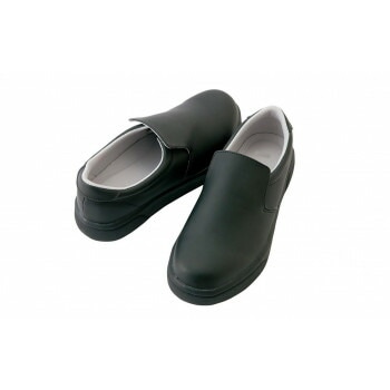 アイトス 4440 耐滑コックシューズ（男女兼用） ブラック 23.5cm