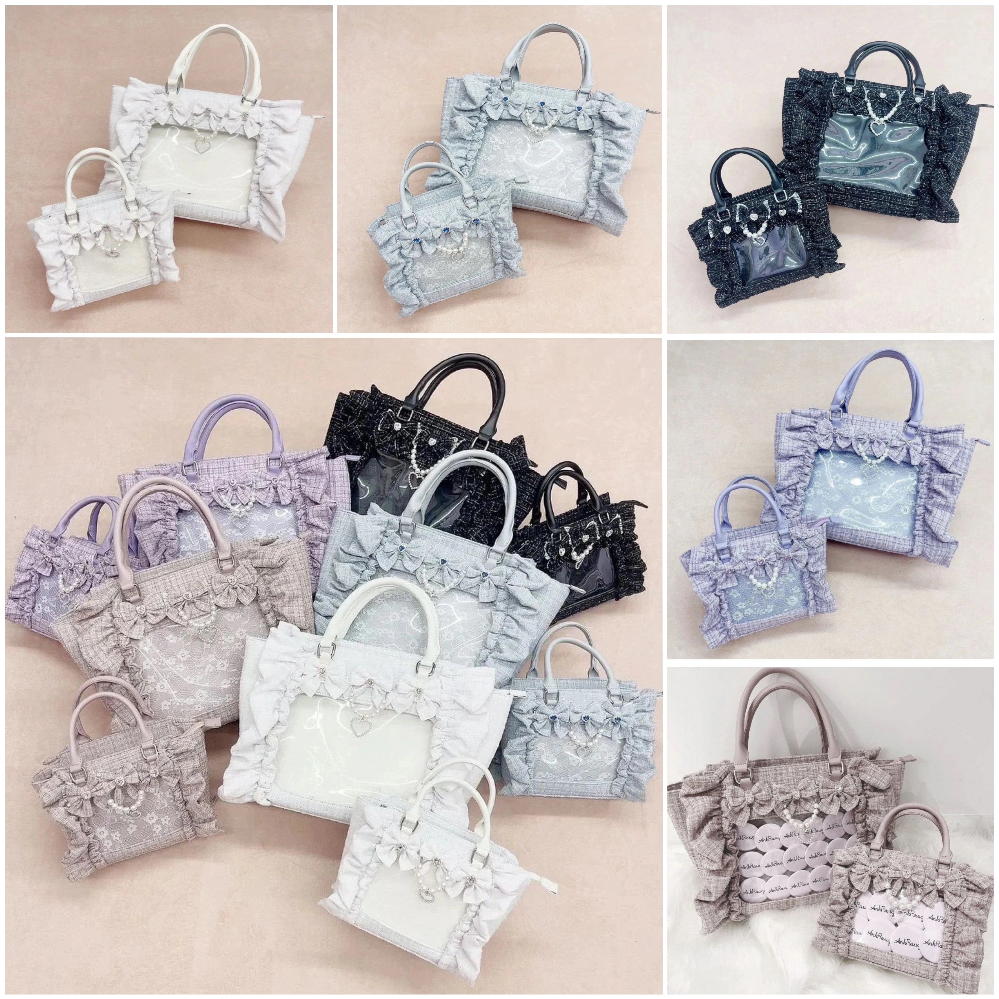 【超お得1つ買うと20個もらえる】[急速出荷] 痛バッグ 推し活 痛バ 今年も人気 ミニバッグ jk制服 ロリータ 地雷系 ベビーバッグ 小食量 便利 高校 部活