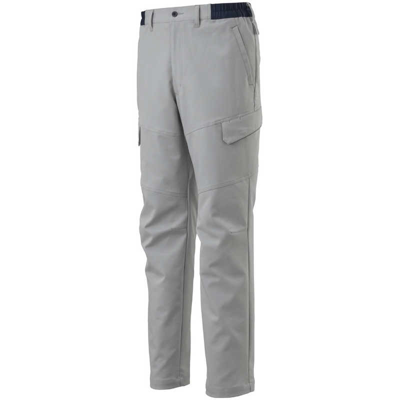 ミズノ　ワークパンツ（通年向け） [ユニセックス] 3XL-8 04：ライトグレー×ネイビー　F2JF158104