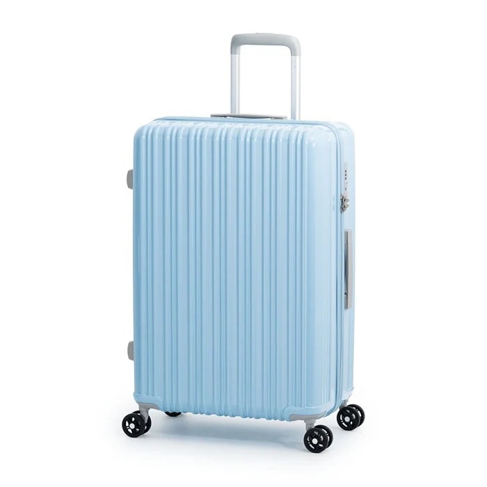 ハードキャリーケース Magica Louis ZIPPER 5～7泊 64L ALI-6688-24-SBL スカイブルー
