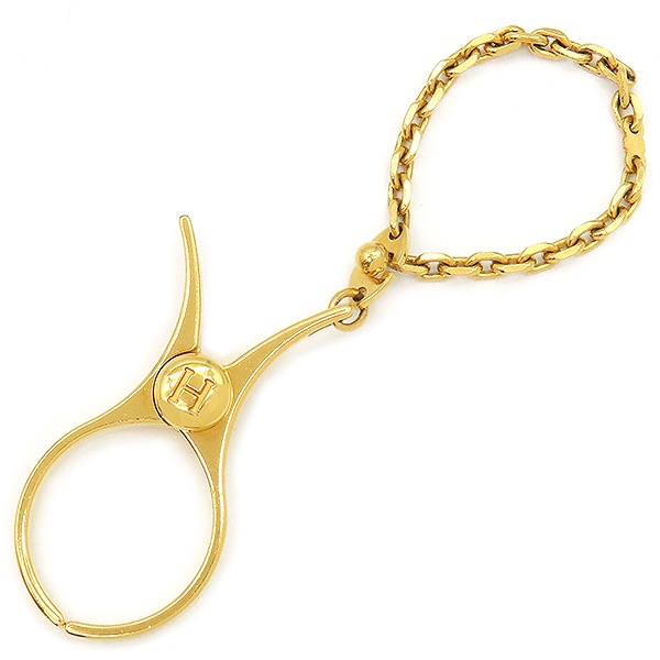 エルメス グローブホルダー 手袋ホルダー フィル― GP ドレ ゴールド 【中古】 12,978円