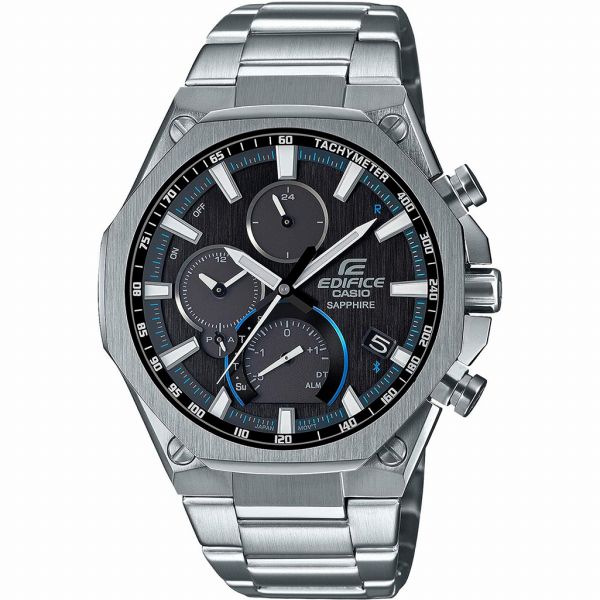 取寄品 正規品 CASIO腕時計 カシオ EDIFICE エディフィス アナログ表示 タフソーラー 丸形 10気圧防水 EQB-1100YD-1AJF メンズ腕時計
