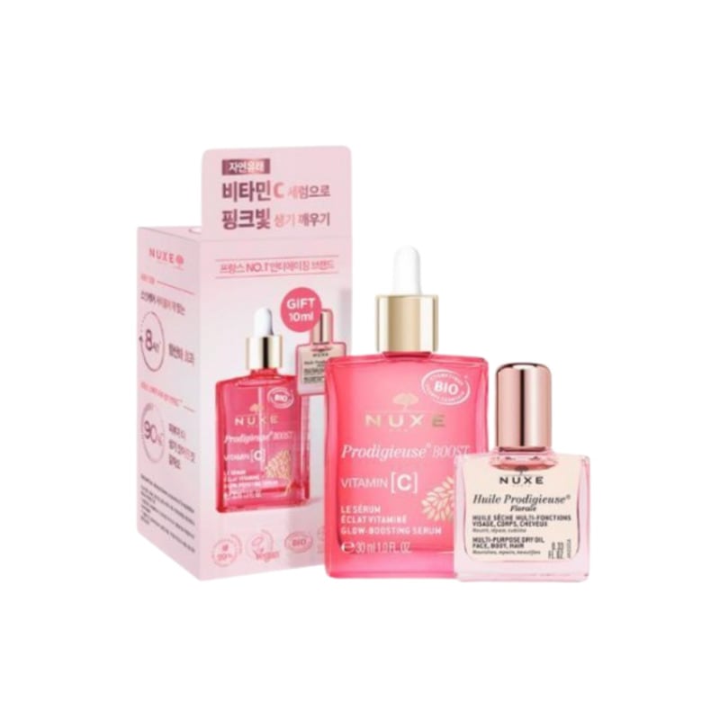 プロディジュース ブースト グローブースティング セラム 30ml + フローラルオイル 10ml