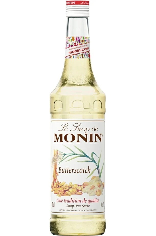 MONIN モナン バタースコッチ シロップ 700ml12本【ご注文は12本まで同梱可能】ノンアルコール シロップ