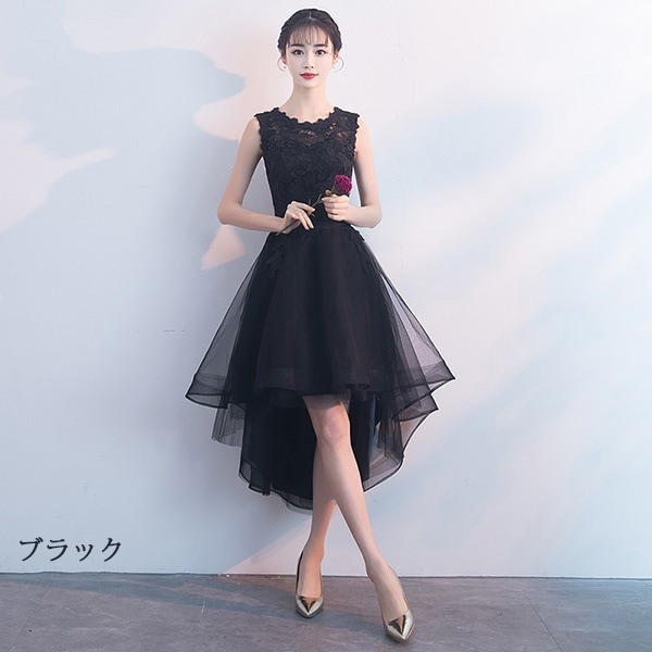 ワンピースドレスドレス発表会 小さいサイズ ドレス ドレス シャンパン ファ 韓国 ブラック パーティードレス 大きいサイズ ピアノ発表会 結婚式 袖付き 母親 ブライズメイド ピアノ 演奏会 フ