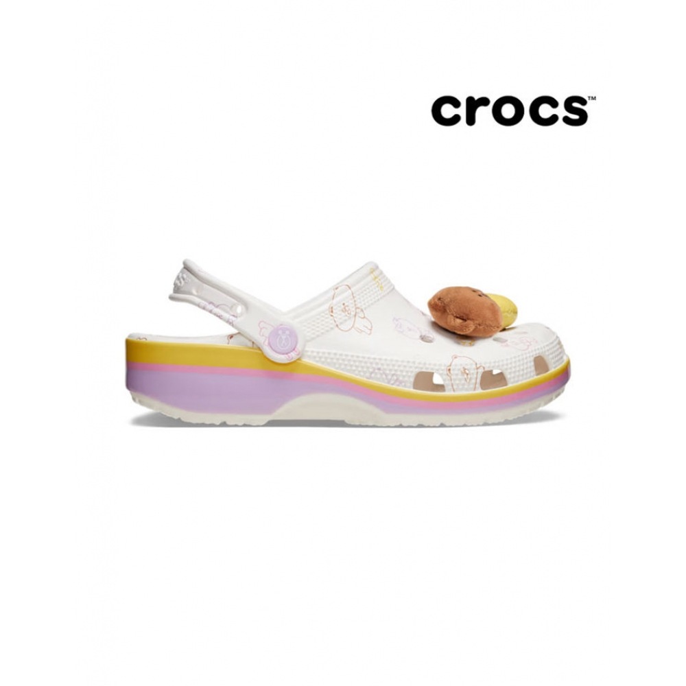 クロックス ラインフレンズ クラシック クロッグ 209480-100