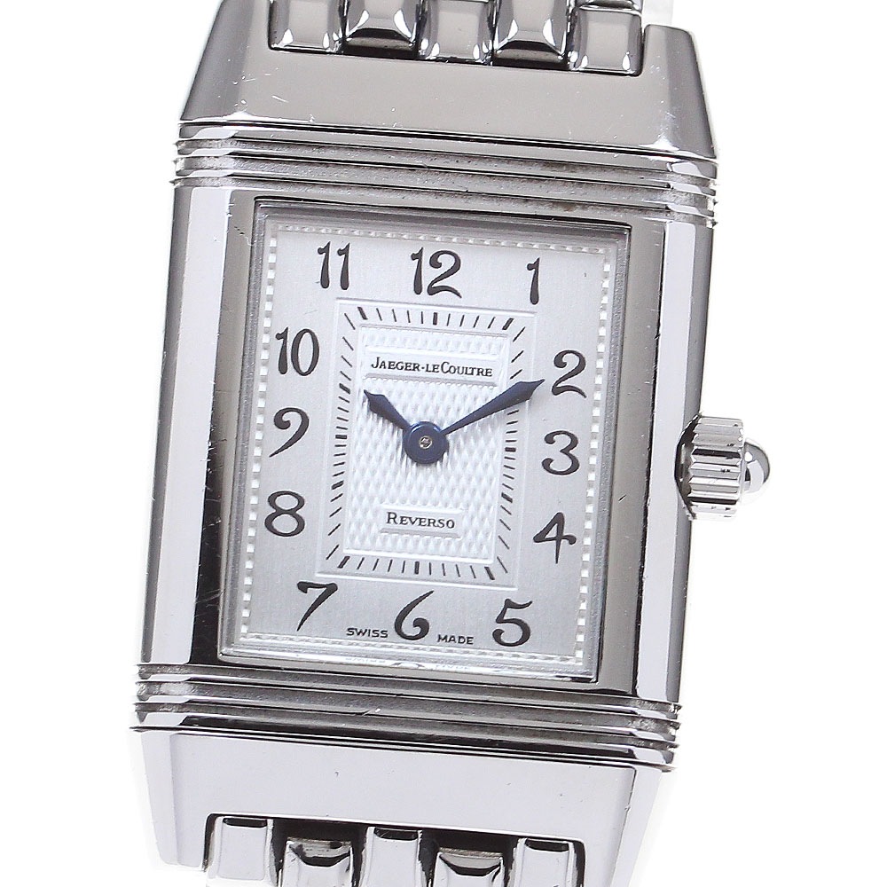 ジャガー・ルクルト JAEGER-LECOULTRE 266.8.44/Q2668110 レベルソ デュエット ダイヤベゼル 手巻き レディース _801946【中古】