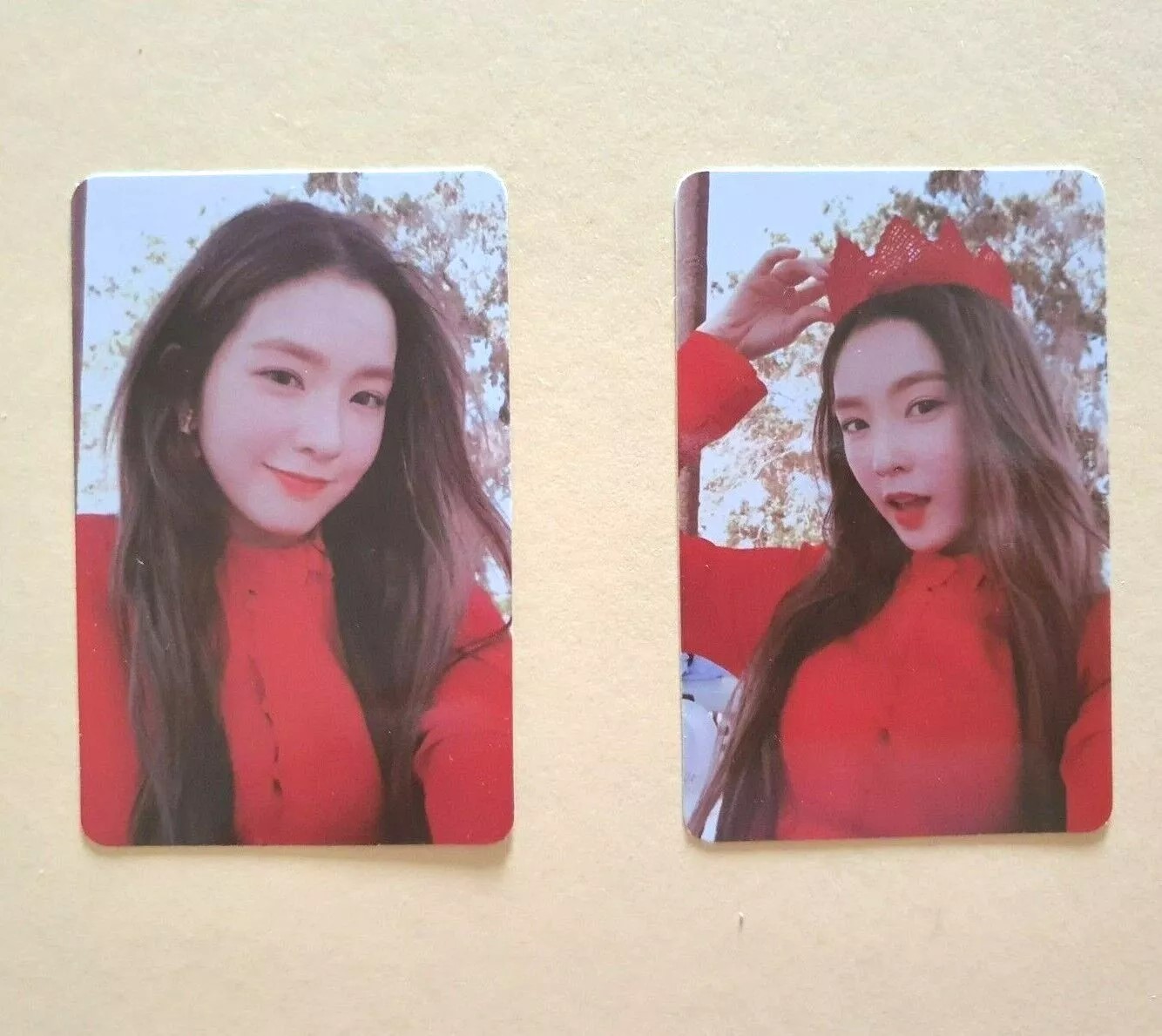 Kpop RED VELVET PERFECT VELVET Peek-A-Boo Official Photocard - Irene Set