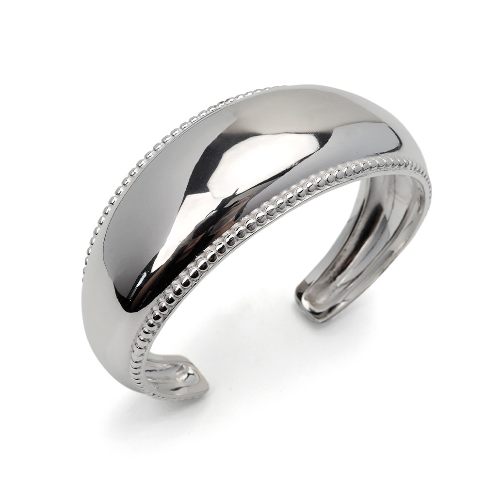 シルバー925 ワイドバングル [cb074]ブレスレット