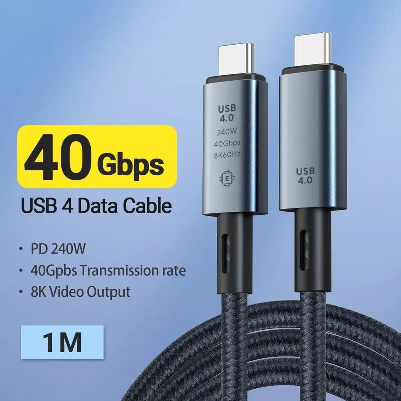 8kビデオ,40gbps,240w,iphone 15pro,max,samsung galaxy s22,23,39.37inと互換性のあるUSBケーブル 7,203円