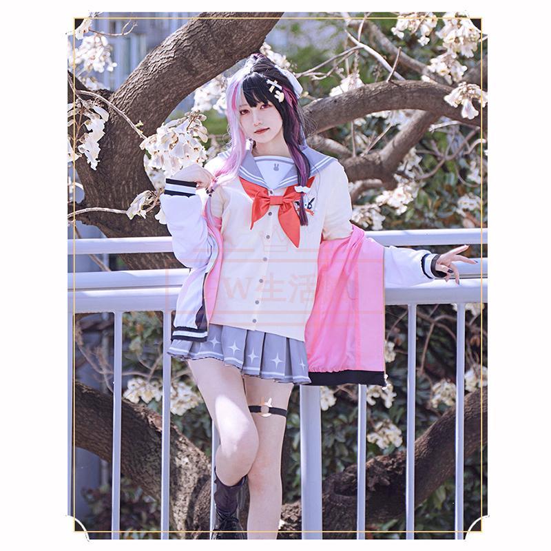 工場直販バーチャルYouTuber VTuber 夜見れな コスプレ衣装 ウィッグ 靴 コスチューム 演出服 アニメ ゲーム ハロウィン 変装