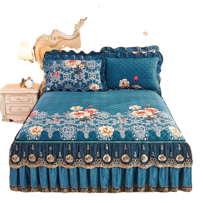 3点セット シーツ 枕カバー ベッドシーツ マットレスカバー シンプル セミダブル ダブル介護シーツ