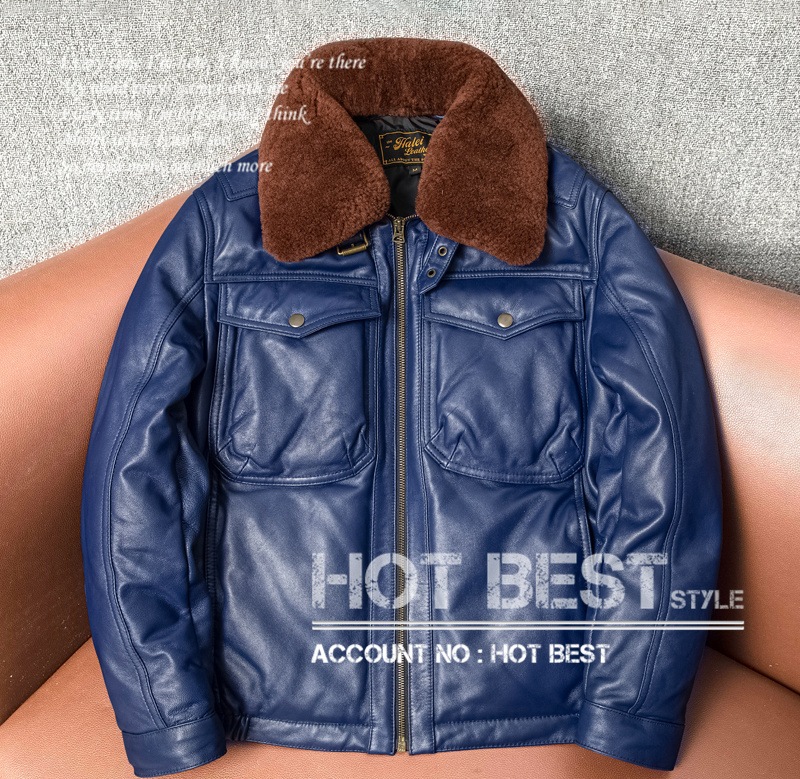 シープスキン シングルライダース レザーダウンジャケット ギフト メンズ 革ジャン 襟 ムートン 羊毛 イタリアンレザー ラム 羊革 25,760円