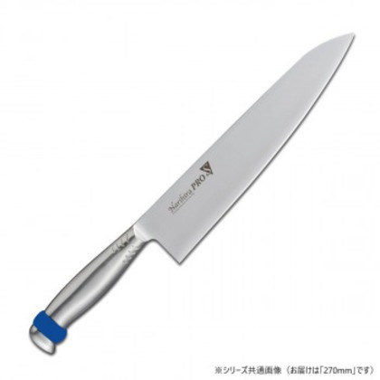 富士カトラリー NarihiraPRO」S」 牛刀 270mm ブルー FC-3066BL 6,515円