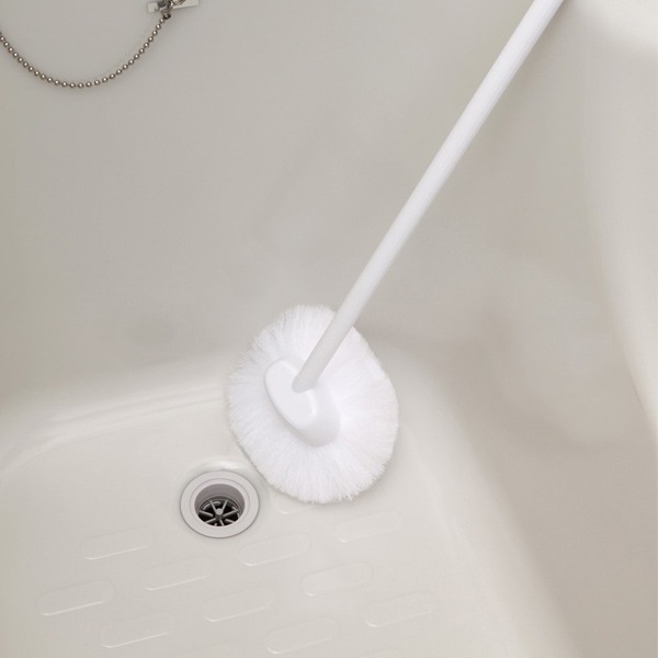 最大15%OFFクーポン バスブラシ　風呂用クリーナー　フワフワバスペット （ 柄付き 風呂 ブラシ 掃除ブラシ 風呂用ブラシ 掃除道具