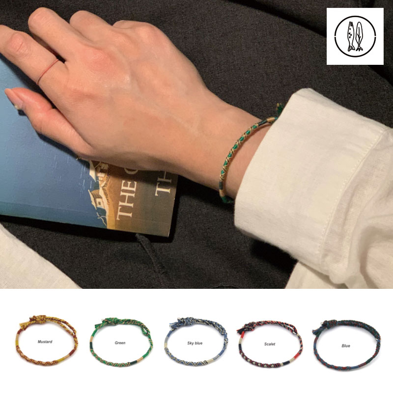 [ccnmade]人気 BIG DRAGONブレスレット DIFFERENT ハンドメイドTEAHYUNG糸ブレスレット 5,130円