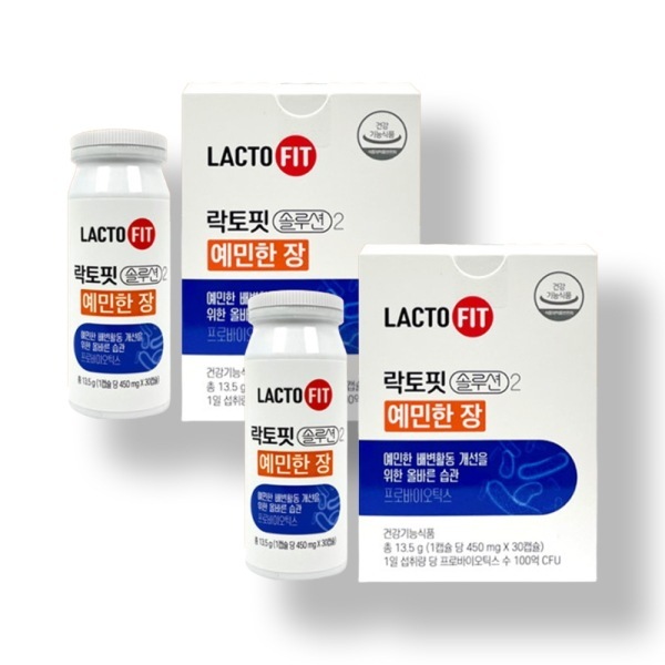 [1+1] LACTOFIT ソリューション2 (敏感な一枚) 30カプセル /LACTO-FIT