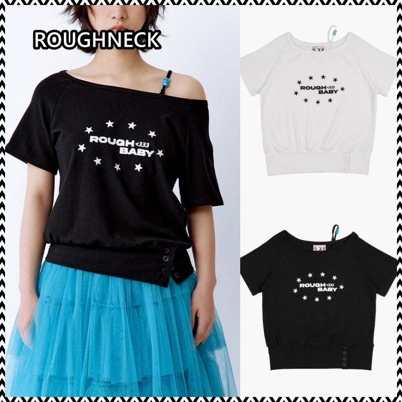 ROUGHNECK ROUGH BABY Off-Shoulder Top