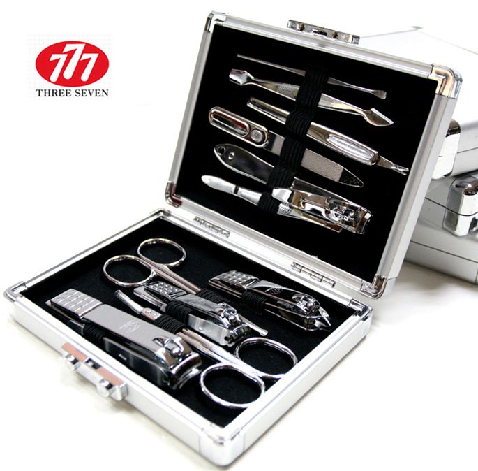 777 THREE SEVEN TS-16000 シルバー ネイルクリッパーセット