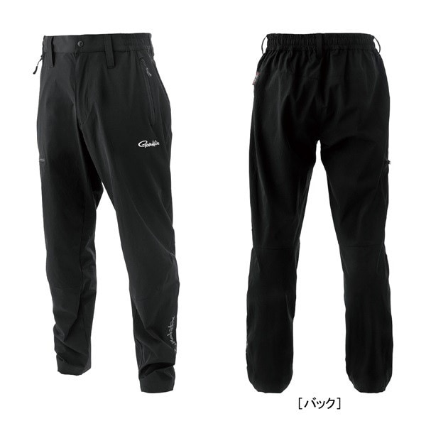 がまかつ ウェア ライトストレッチフィッシングパンツ GM3777 ブラック/ブラック L