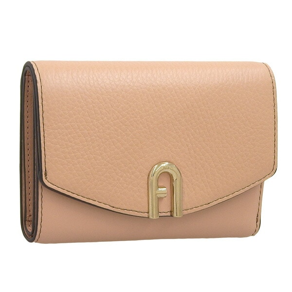 フルラ 財布 レディース 三つ折り財布 アウトレット レザー ベージュ プリムラ FURLA PRIMULA TRIFOLD COMPACT M WALLET WP00217BX00532264S