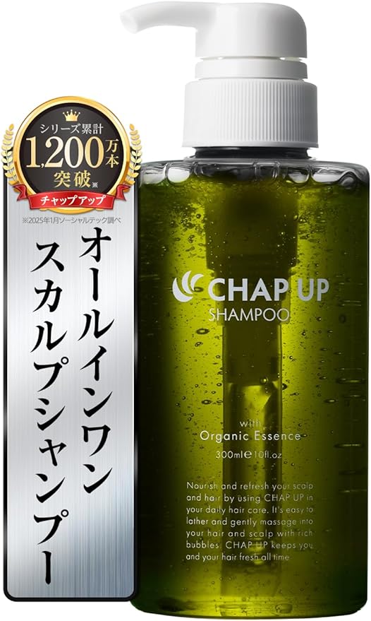 チャップアップ (CHAPUP)【毛髪診断士(R)と共同開発】 濃密泡 スカルプシャ