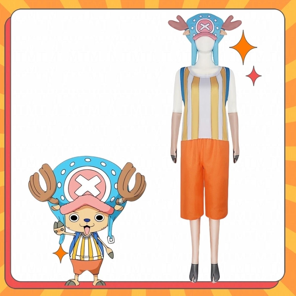 ワンピース ONEPIECE チョッパー コスプレ衣装 仮装 変装 コスチューム かわいい パーティー 宴会 ハロウィン 仮装 学園祭 文化祭 イベント 忘年会 新年会