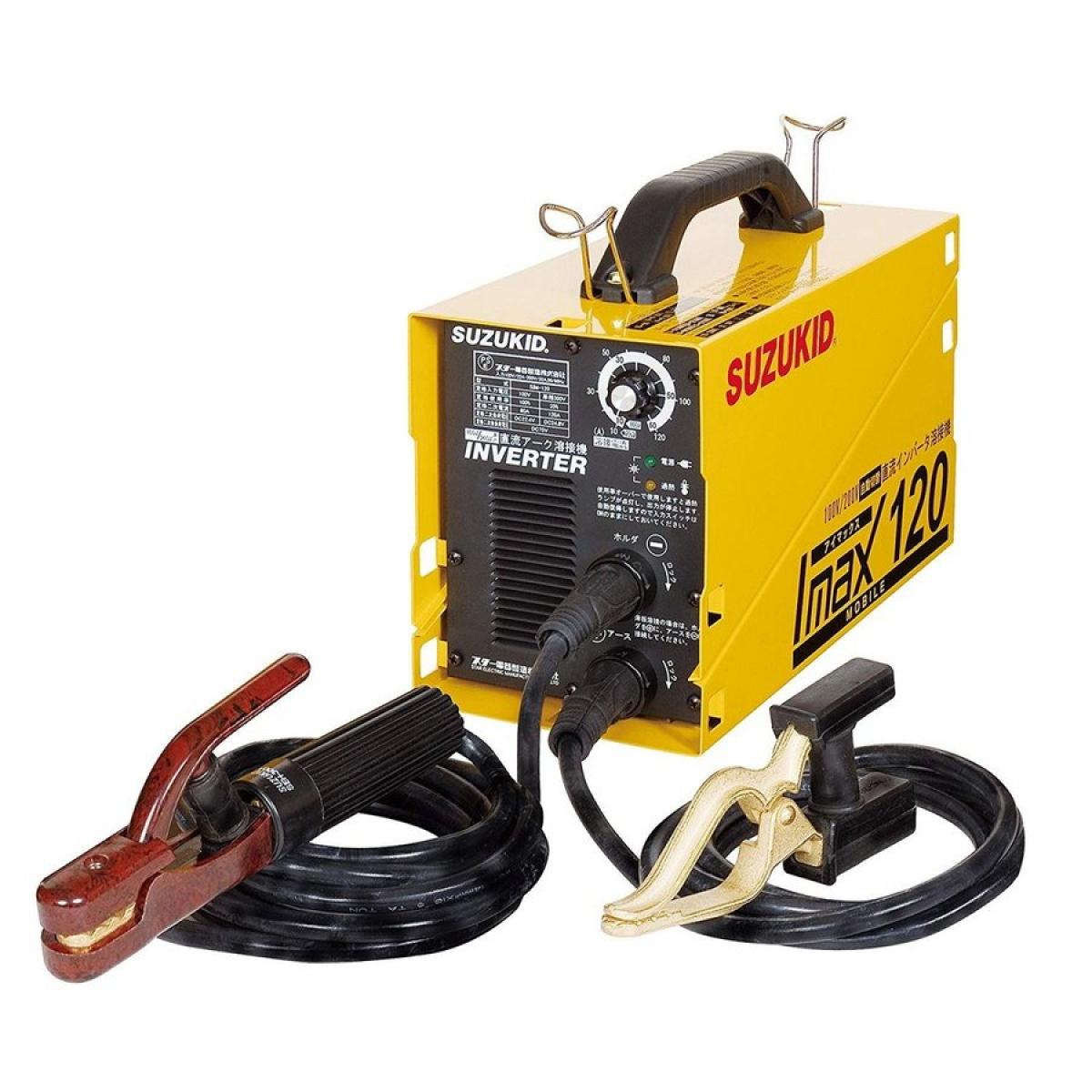 スズキッド SUZUKID 溶接機 溶接 電気溶接 アイマックス アイマックス120 SIM-120 インバータ溶接機 電気溶接機 溶接 50/60Hz共用 28,258円