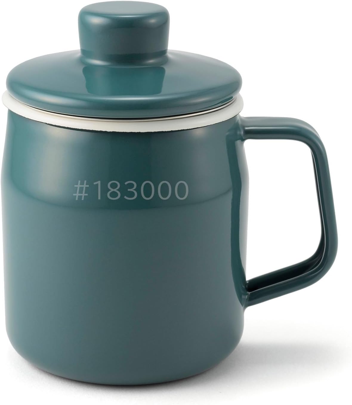 富士ホーロー Fuji Horo フィルトミニ オイルポット 0.35L スモークブルー OP-0.35L.SB