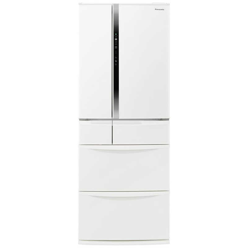 パナソニック　Panasonic　冷蔵庫 6ドア 451L フレンチドア(観音開き) FVFタイプ うす型 真ん中冷凍室 幅68.5cm ハーモニーホワイト　NRFVF45S2_W（標準設置無料）