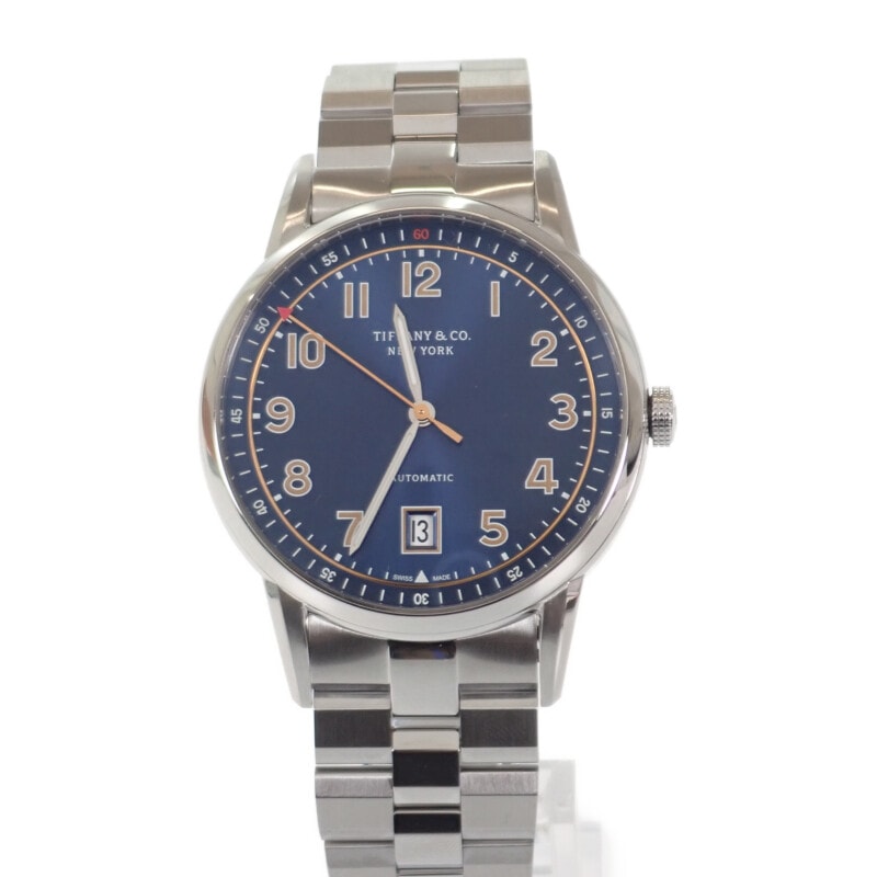 CT60 3ハンド 34668299 腕時計 ステンレススチール 自動巻き ブルー文字盤 メンズ【Aランク】