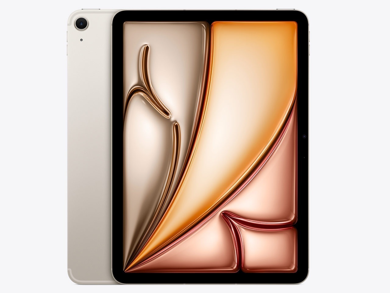 iPad Air 11インチ Wi-Fi+Cellular 128GB 2024年春モデル MUXF3J/A SIMフリー [スターライト]Apple