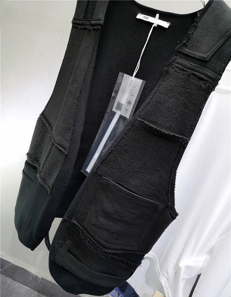 個性的 トップス ベスト 袖なし Vネック ストレート Iライン シンプル カジュアル 大人 おしゃれ お洒落 かっこいい 大人女子 こなれ感 ラフ メンズライク ボーイッシュ スポーティー ルーズ