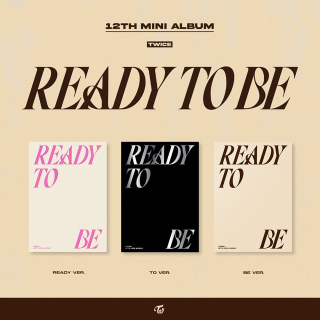 TWICE ミニ 12集 READY TO BE / 3種 セット / 特典 選択