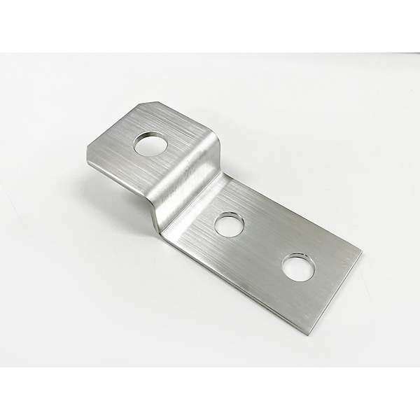 (4個セット) プロフェイス 転倒防止用 支柱固定 金具 ステンレスポール専用 日本製 スチールラック 収納棚 部品 パーツ