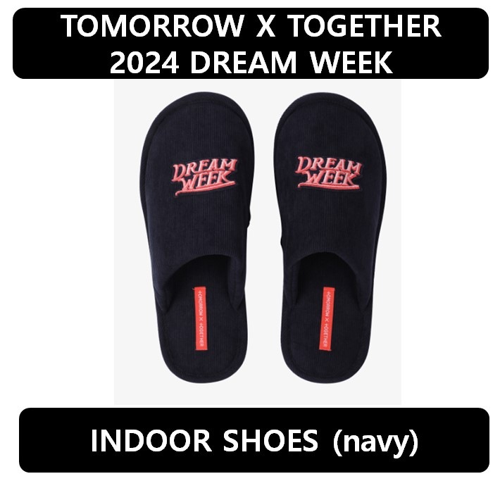 【TXT】 - [INDOOR SHOES (navy)] 2024 DREAM WEEK