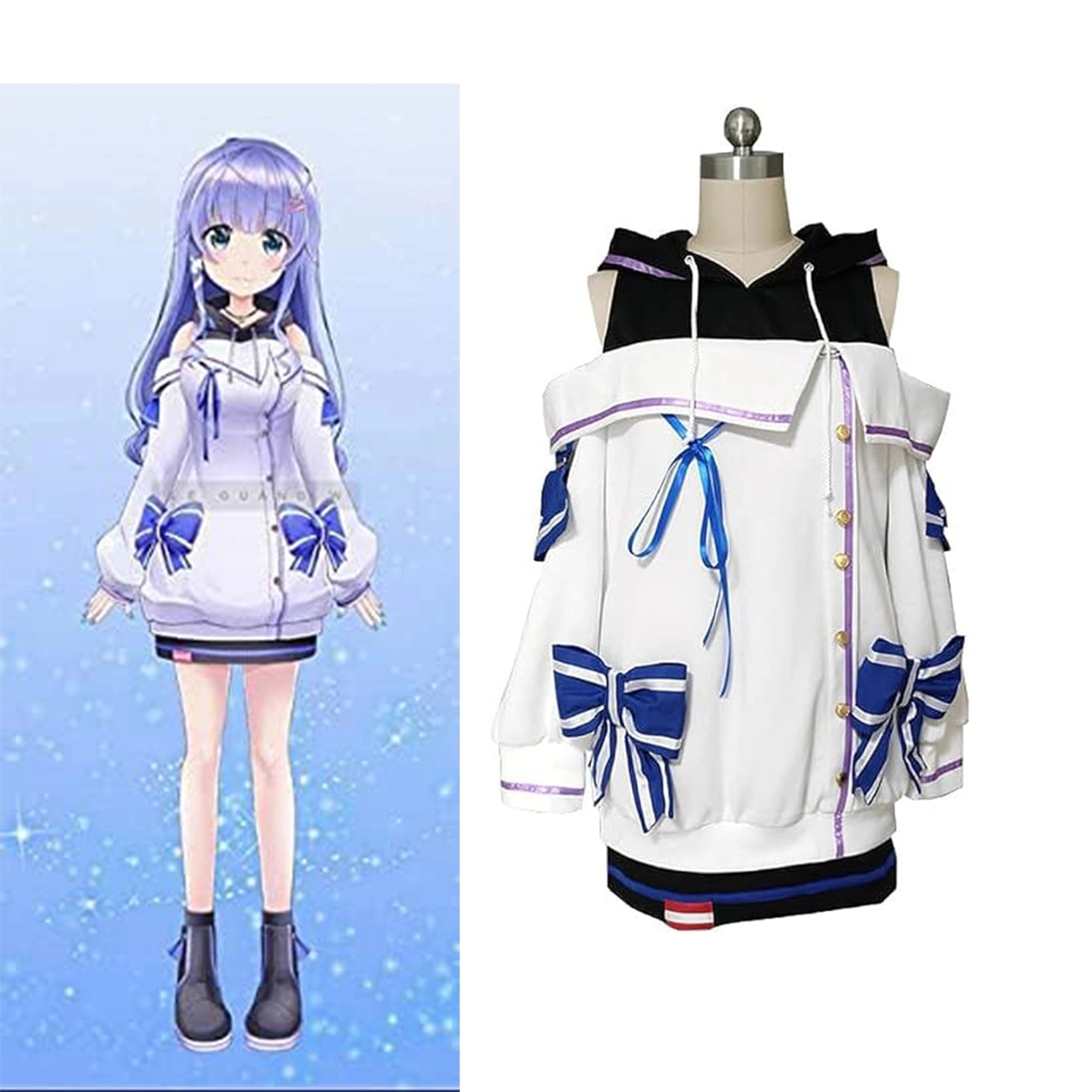 【全シリーズ発売中】 【値引き中】演出服 仮装 仮装 文化祭 学園祭 クリスマス ハロウィン コスプレ衣装 ゆうきちひろ 衣装 コスプレ 勇気ちひろ バーチャル VTuber にじ