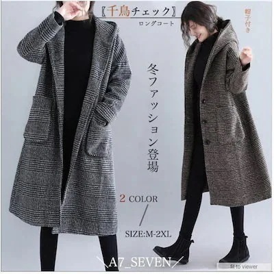 【迅速な出荷】グレンチェックテーラード 選べる２type 人気ITEM M-2XL 2枚購入で5 品質良い