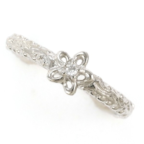 PT900 プラチナ リング 指輪 14号 ダイヤ 0.025 総重量約4.5g ジュエリー 中古 26,892円