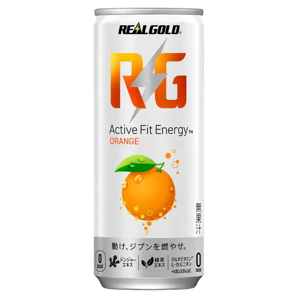 リアルゴールド RG オレンジ 250ml缶 ×30本 ゼロカロリー ゼロシュガー