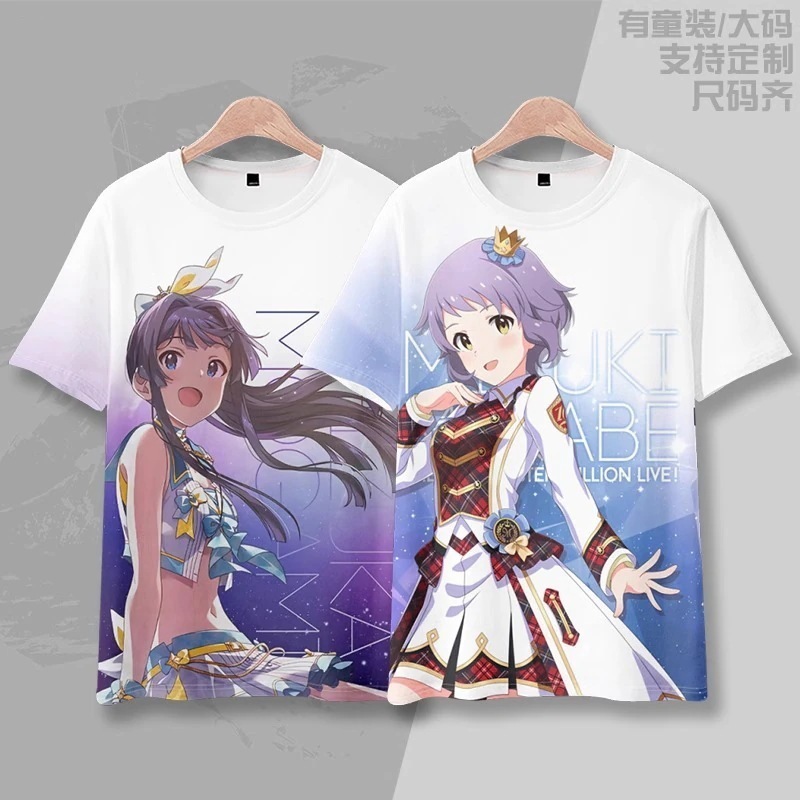 アイドルマスター Theidolm Stert シャツ 半袖 二次元 痛シャツ アニメ トップス ゆったり 夏