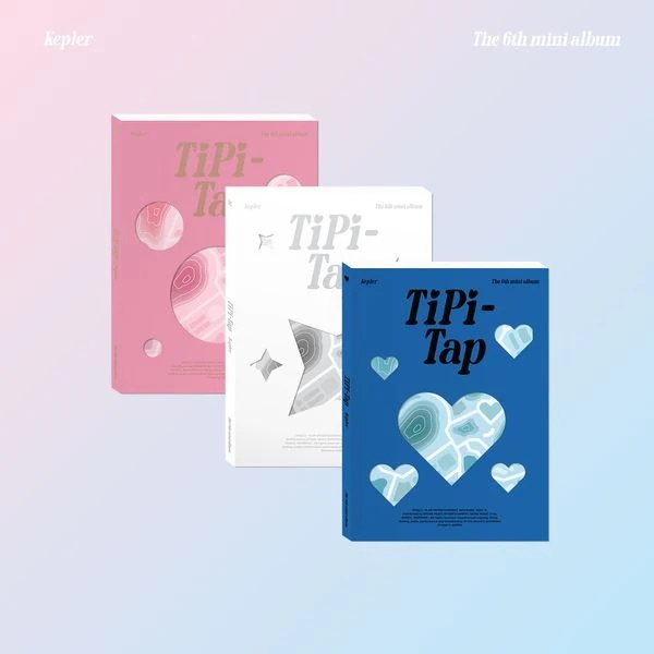 [3種セット] Kep1er アルバム 6th Mini [ TIPI-TAP ] チャート反映 当店特典 6,280円